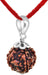 5 mukhi rudraksha bead necklace for peace protection and spiritual balance