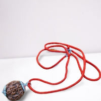 5 mukhi rudraksha necklace for meditation focus and positive energy