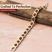 Rudraksha Bracelet for Men for Strength & Protection | Rudraksha Hand Bracelet