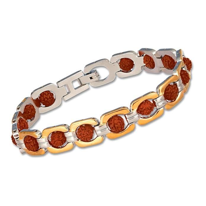 Rudraksha Bracelet for Men for Strength & Protection | Rudraksha Hand Bracelet