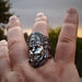 Hanuman ring for protection strength and courage
