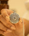 Om ka locket with sacred symbol for positive energy and balance