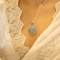 Om pendant necklace for meditation and inner peace