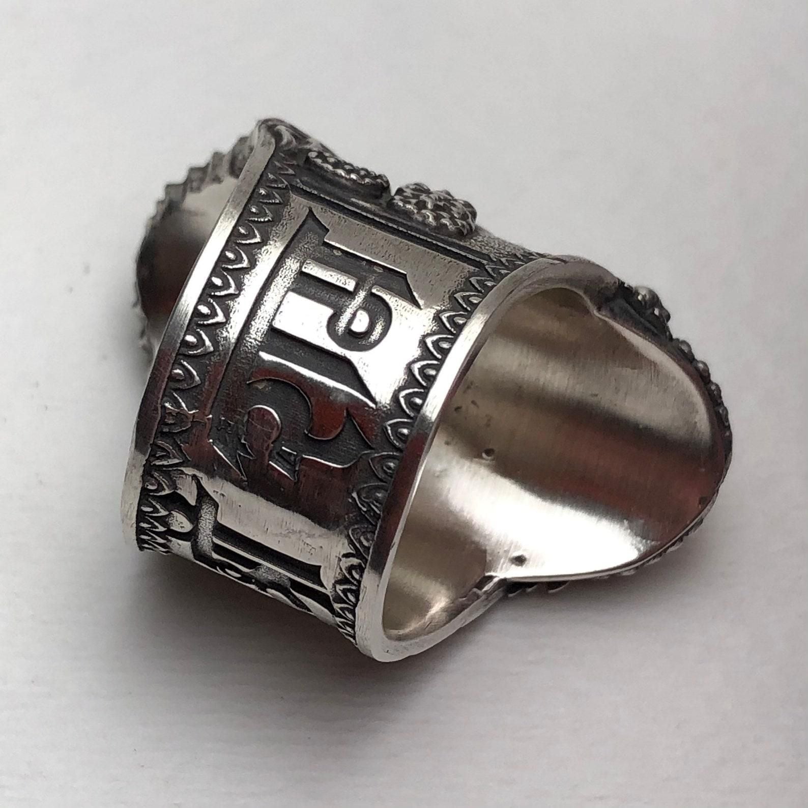 Premium Hanuman ring detailed craftsmanship