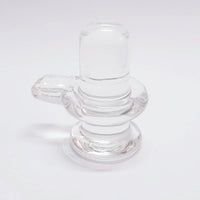 Premium sphatik shivling detailed finish and clarity