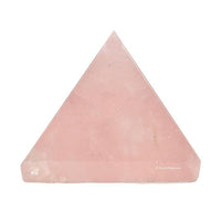 Rose quartz pyramid crystal for love and emotional healing
