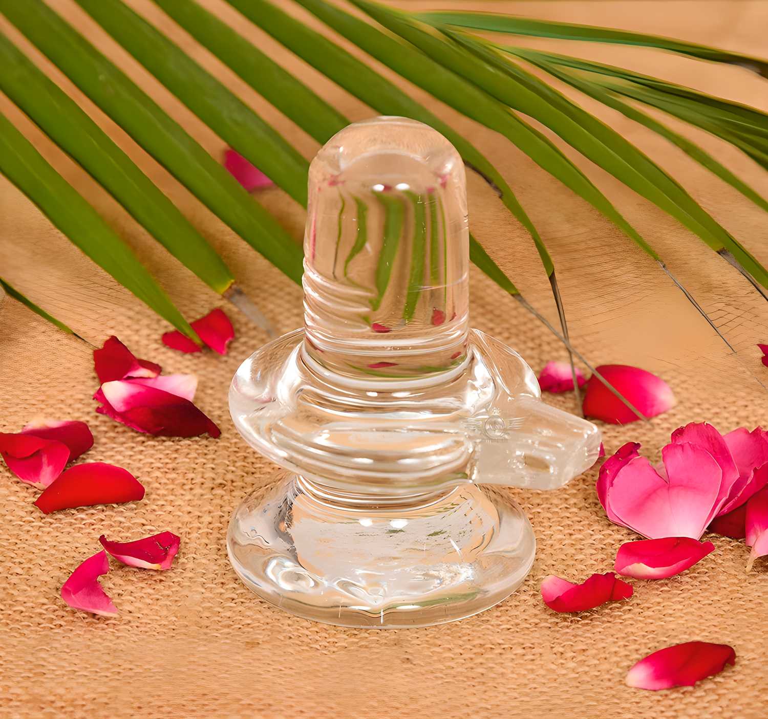 Sphatik Shivling crystal for peace and spiritual energy