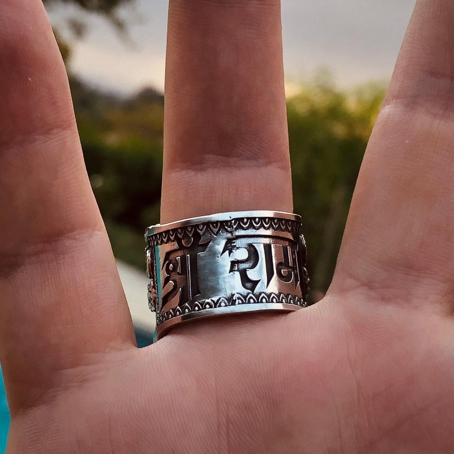 Spiritual Hanuman ring for confidence and fearlessness
