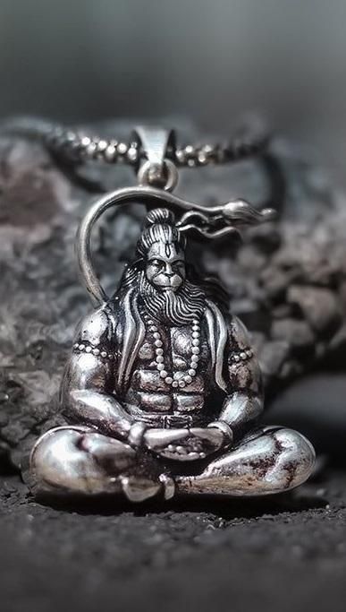 handcrafted silver locket with chain for protection and devotion