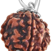 rudraksha 5 mukhi beads necklace natural sacred beads for calm and clarity