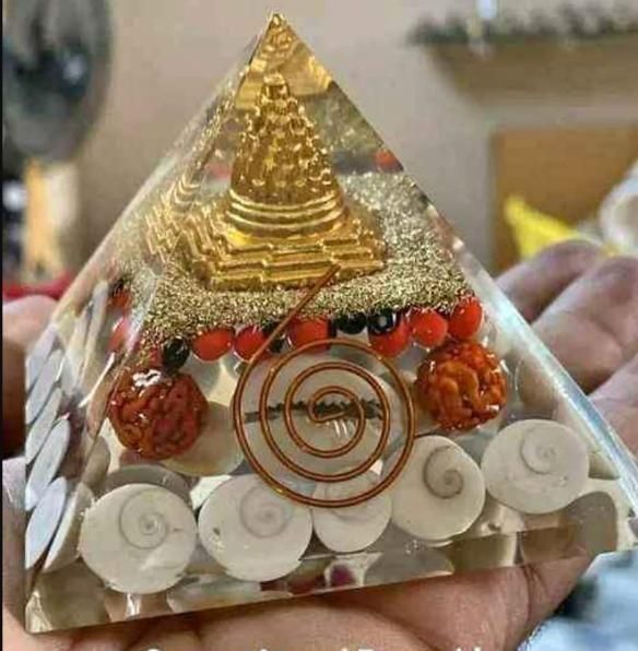 shree yantra gomati chakra pyramid for home and office energy